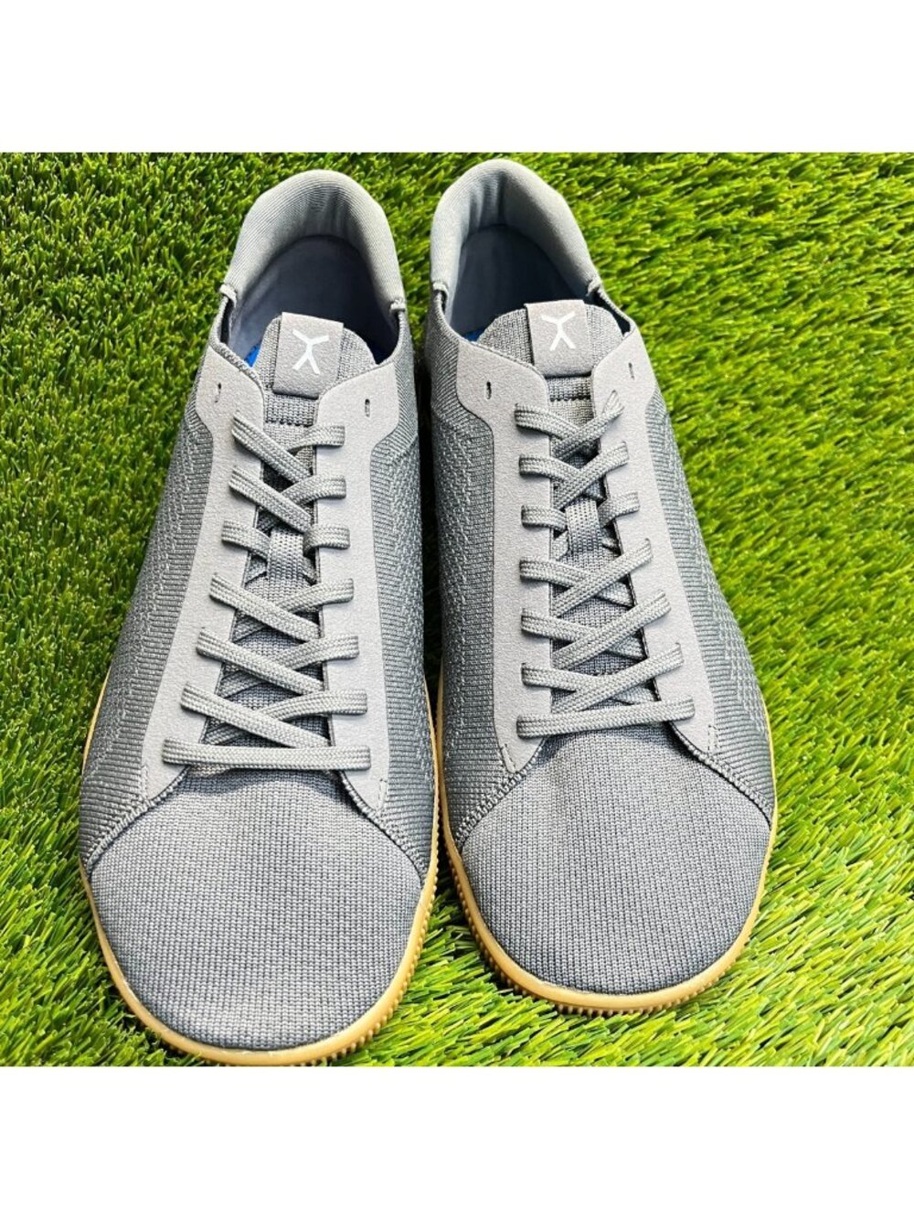 Flux Adapt Trainer Gray Gum Mens Size 11.5 Athletic Walking Knit Shoes Sneakers